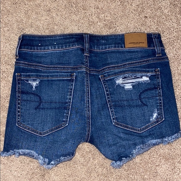 American Eagle Distressed Jean shorts - Picture 2 of 5